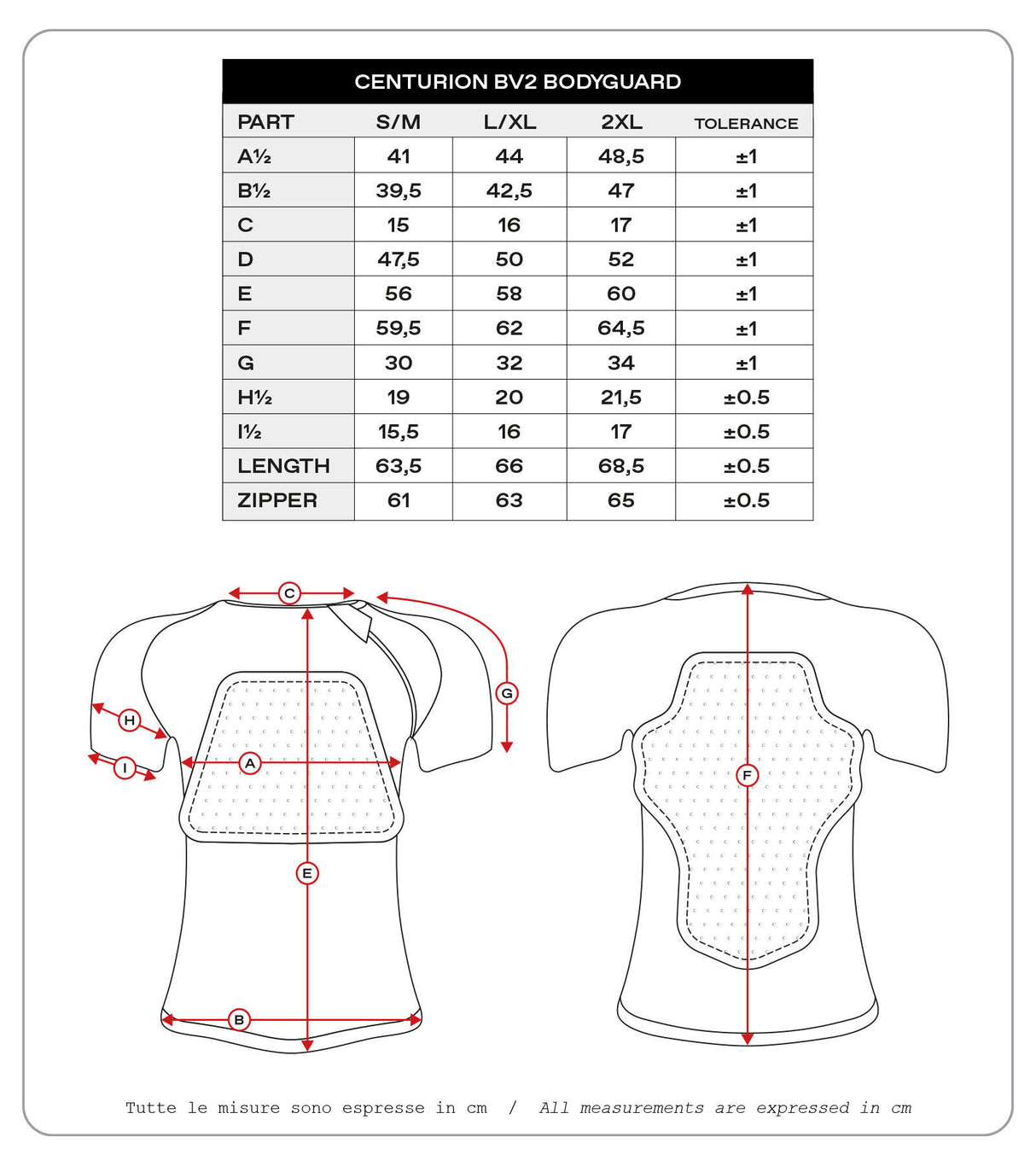Ufo plast beschermershirt centurion bv2 protector shirt ufo bv2 centurion black s m