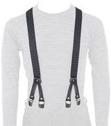 Oxford bretels trouser braces riggers chic black