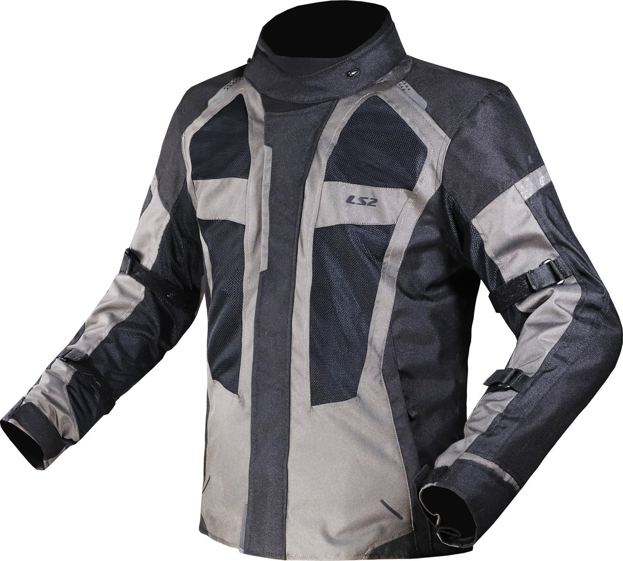 Ls2 scout jas jacket scout man black dark gray xl