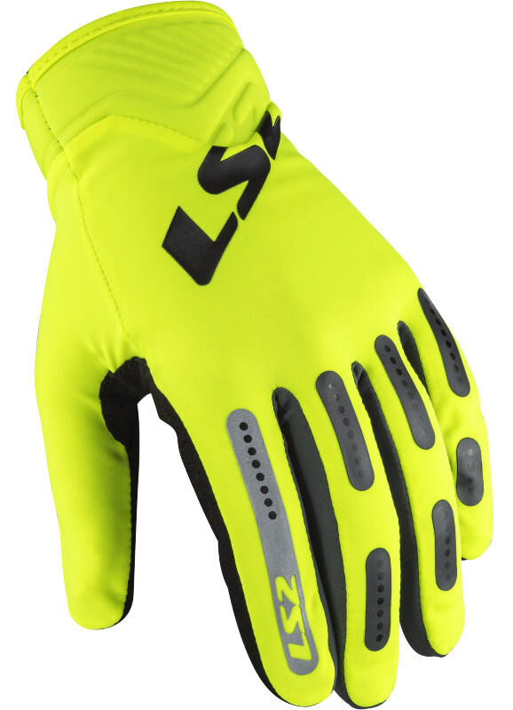 Ls2 handschoenen bend man glove bend man hv yellow gray xxl