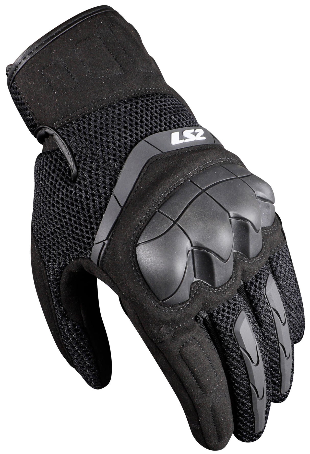 Ls2 handschoenen kubra man gloves kubra man black l