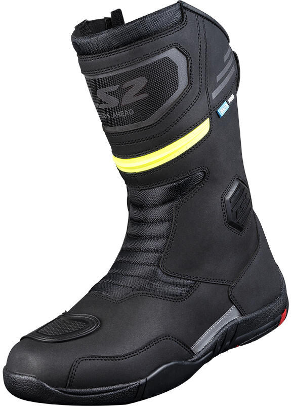 Ls2 laars goby lady boots goby lady wp black h-v yellow 38