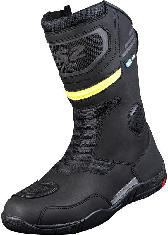Ls2 laars goby man boots goby man wp black h-v yellow 42