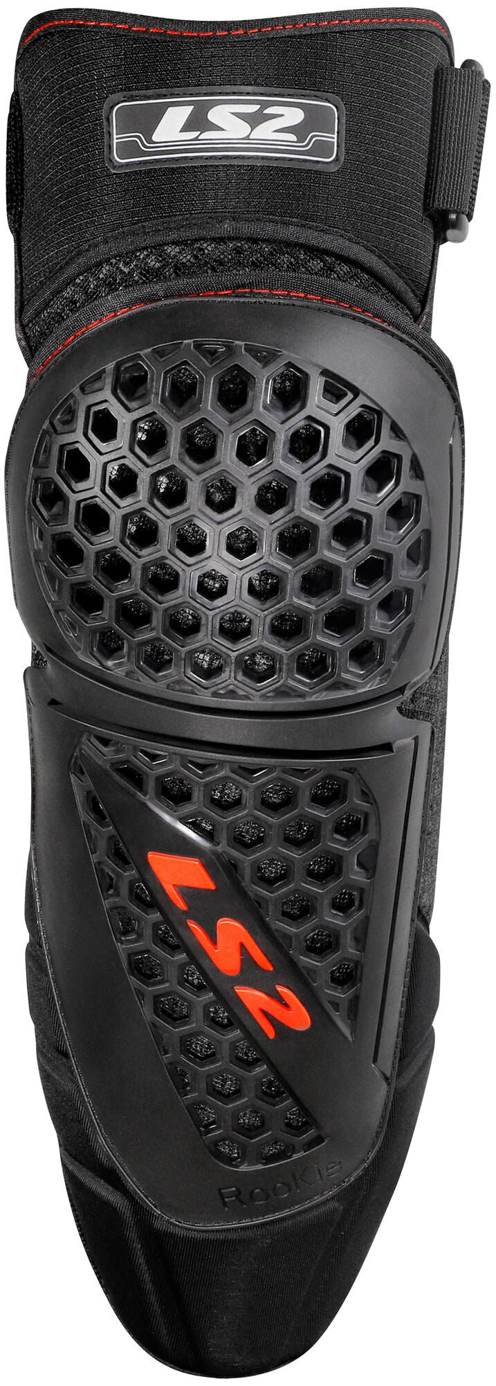 Ls2 knie protectie rookie knee protector rookie black gr. xl-3xl