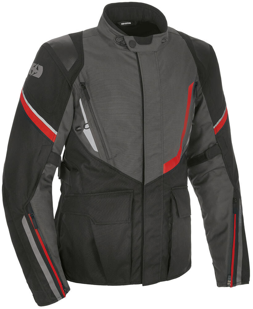 Oxford montreal 4.0 jas jacket montreal 4. black grey red size 5xl