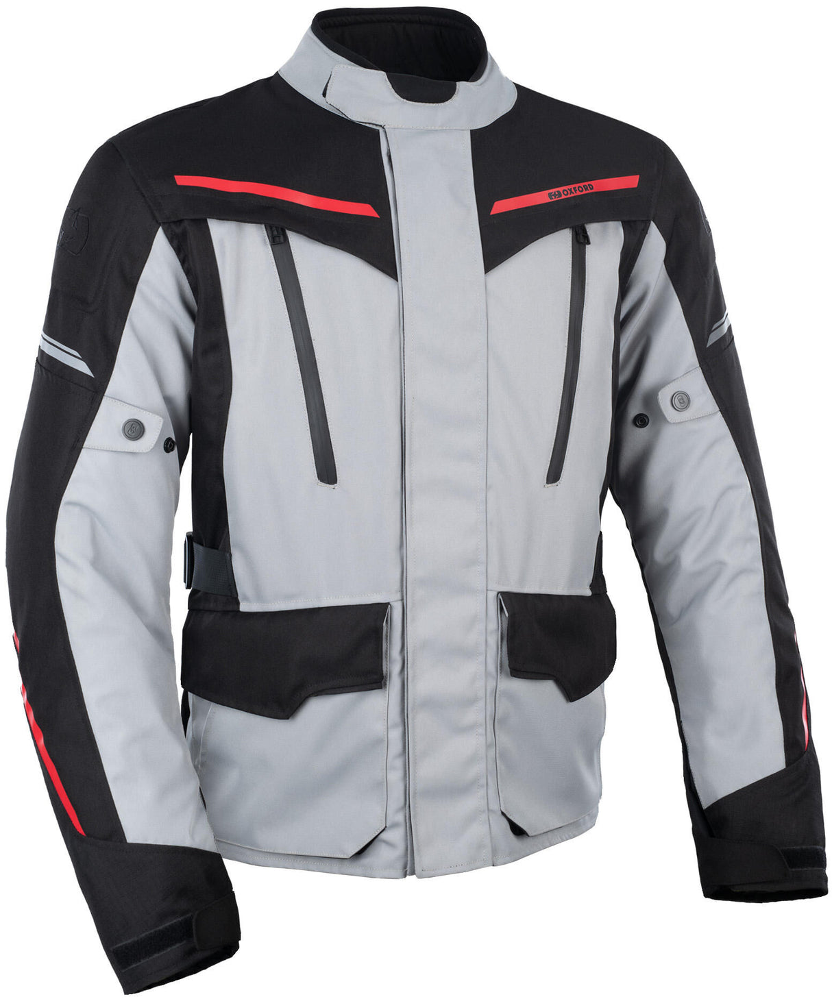 Oxford metro 2.0 jas jacket metro 2.0 gray black red size 5xl