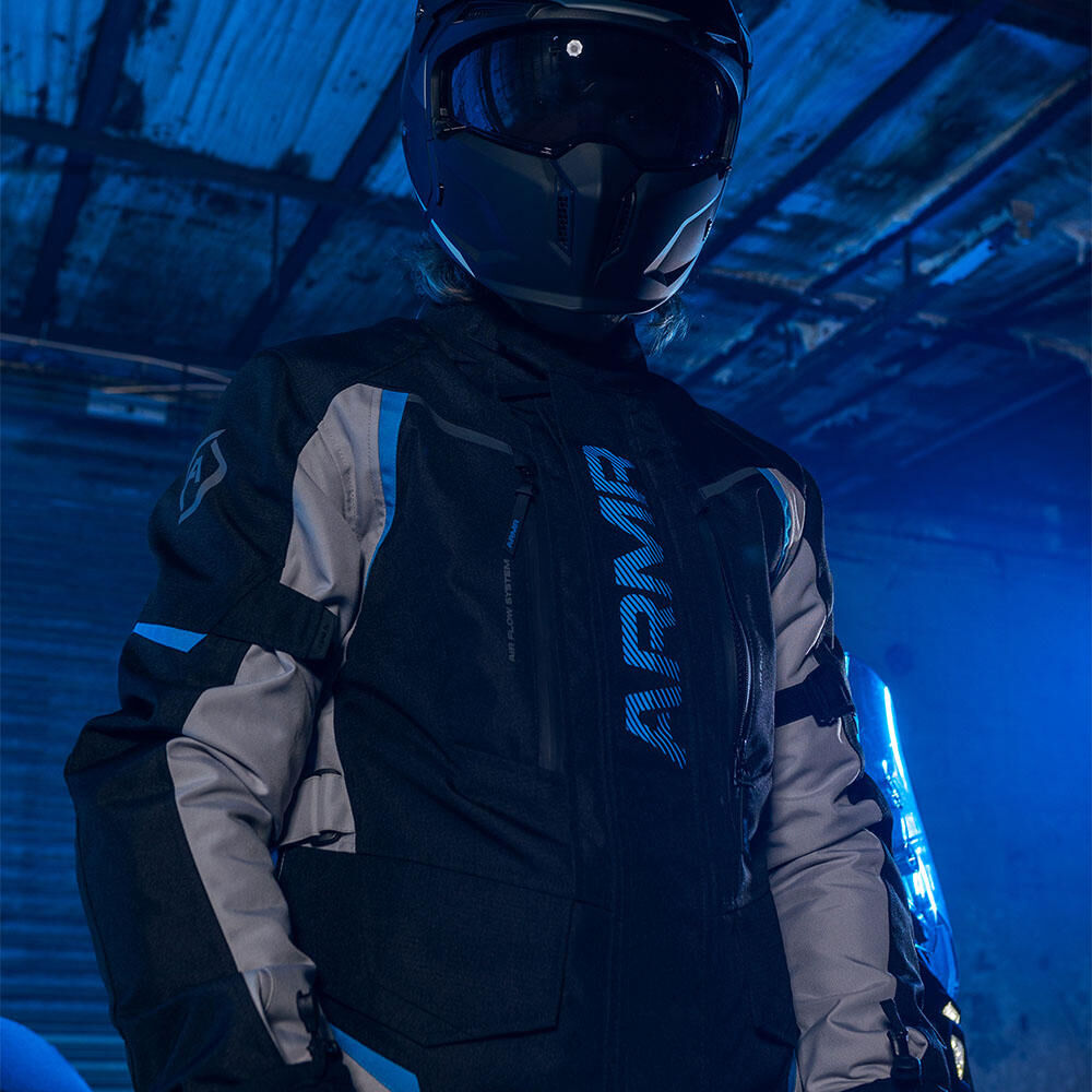 Armr jas kiso 4.0 jacket kiso 4.0 wp ms black grey blue gr. xl
