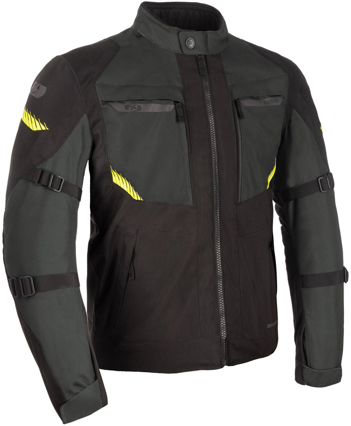Oxford jas toronto 1.0 jacket toronto 1.0 d2d ms black green fluo x