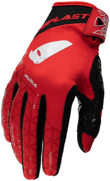 Ufo plast crosshandschoen muria . gloves ufo muria red white gr. l