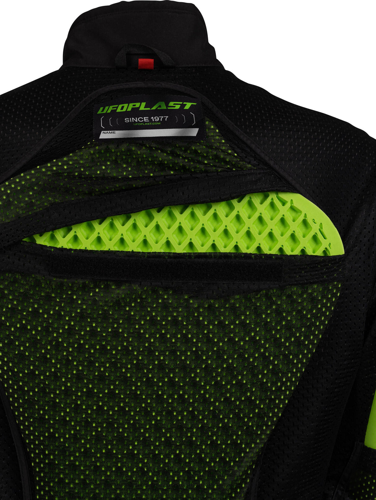 Ufo plast taiga jas enduro jacket ufo black red gr. xl