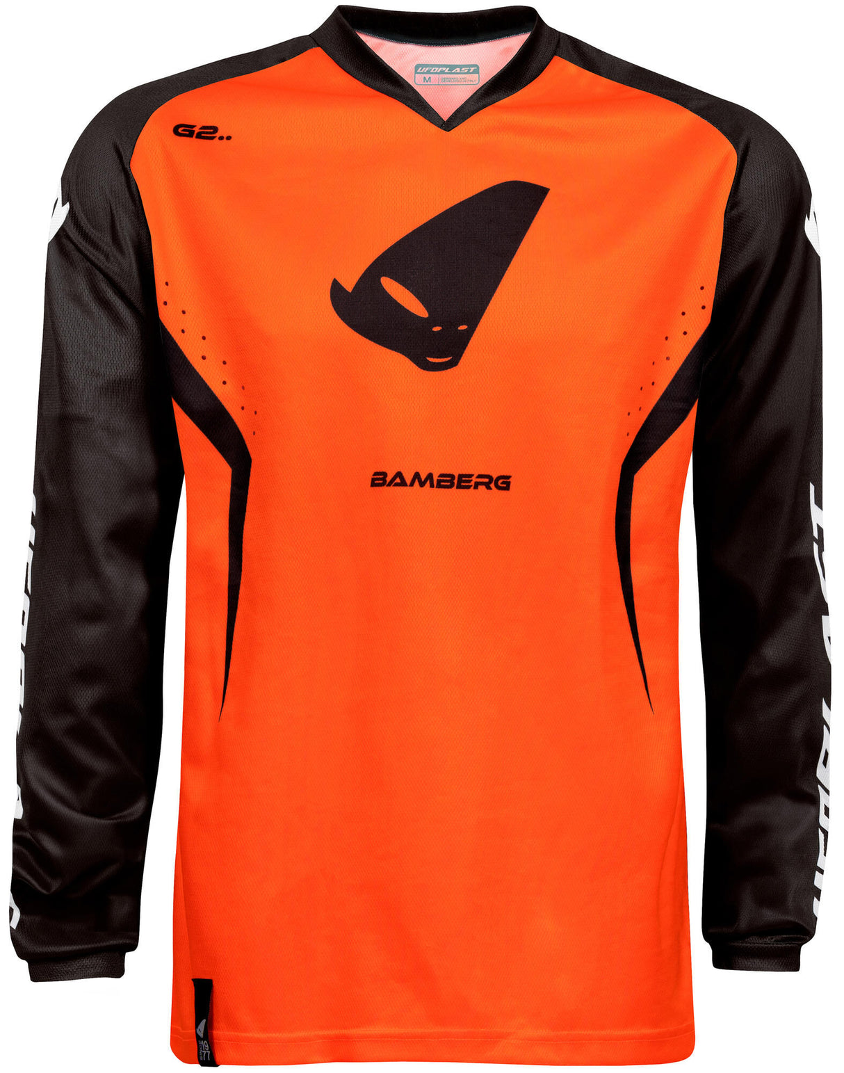 Ufo plast jersey mx bamberg , heren mx jersey ufo bamberg black orange gr. s