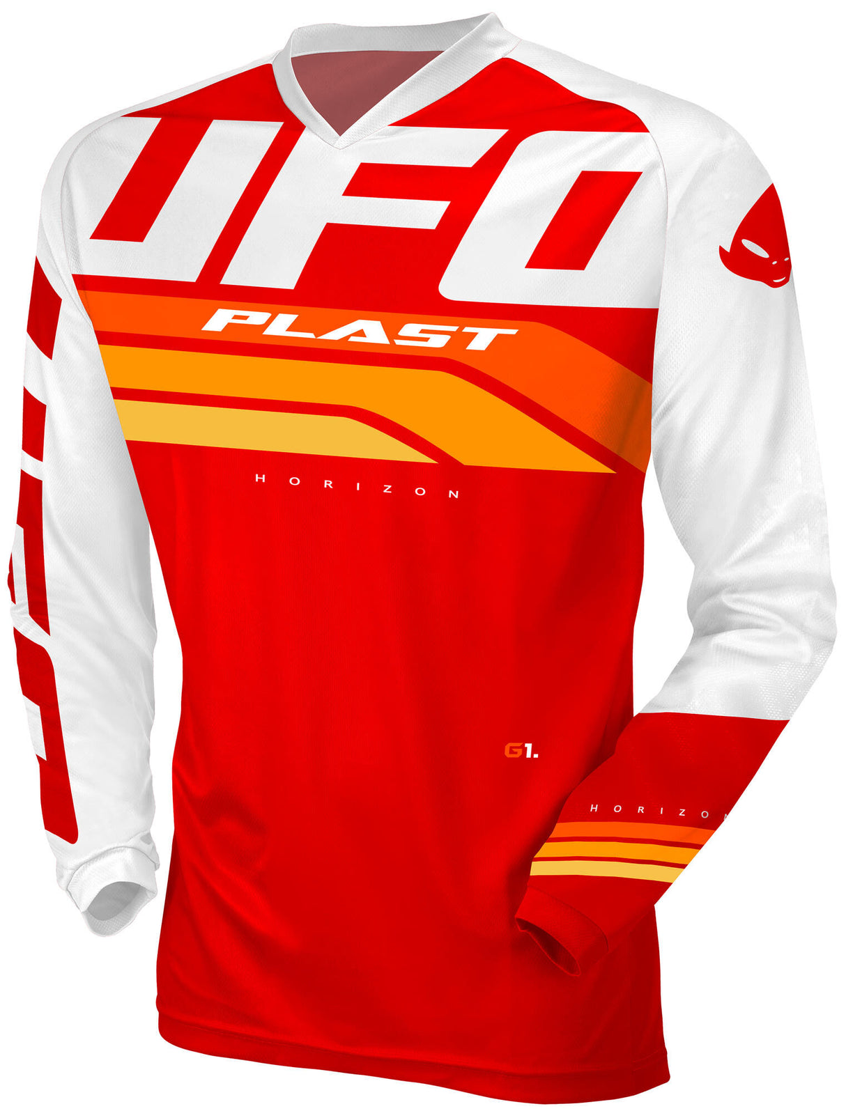 Ufo plast jersey mx horizon mx jersey ufo horizon rood gr. xl