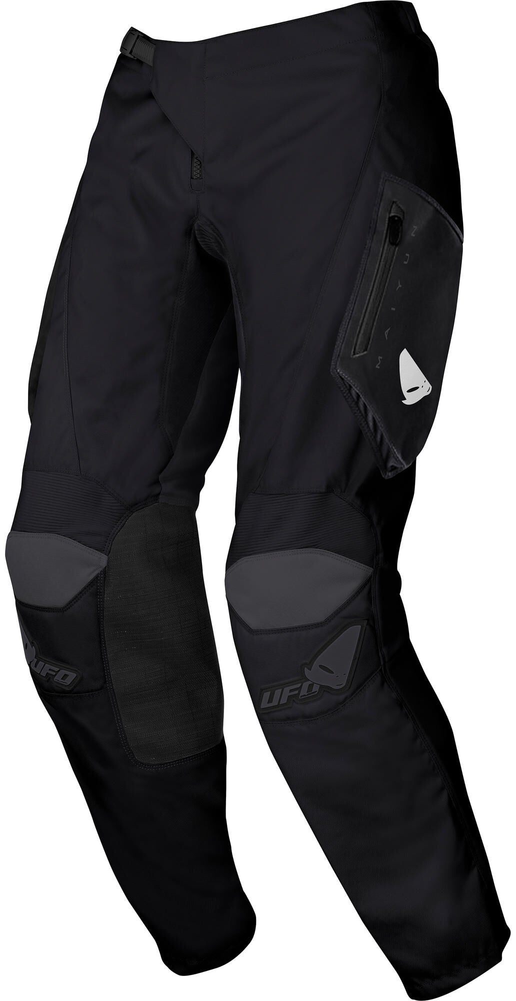 Ufo plast broek mx maiyun , polyester mx trousers ufo maiyun black gr. 54