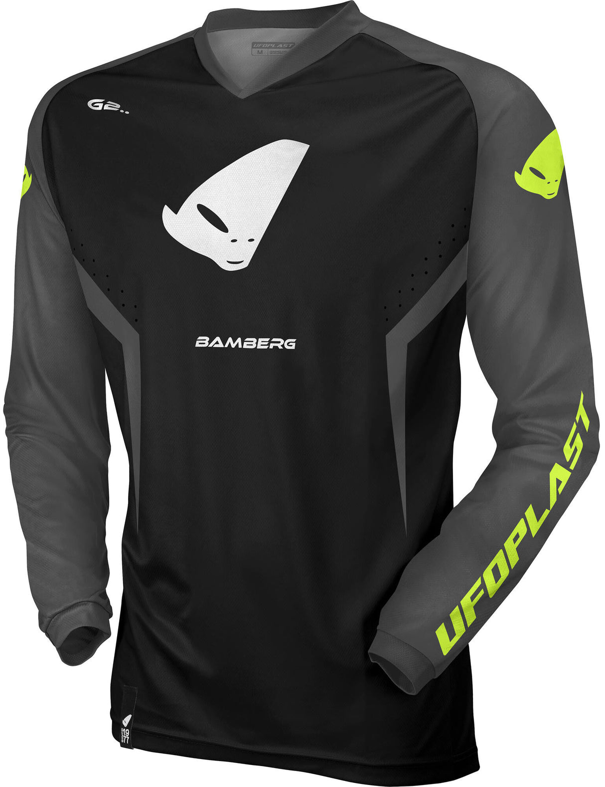 Ufo plast jersey "mx bamberg", heren mx jersey ufo bamberg gray gr. xxl