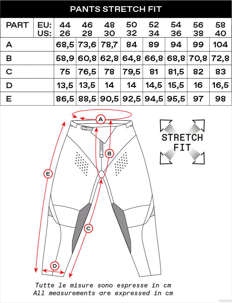 Ufo plast "mx ares" broek mx trousers ufo ares white/black size 54