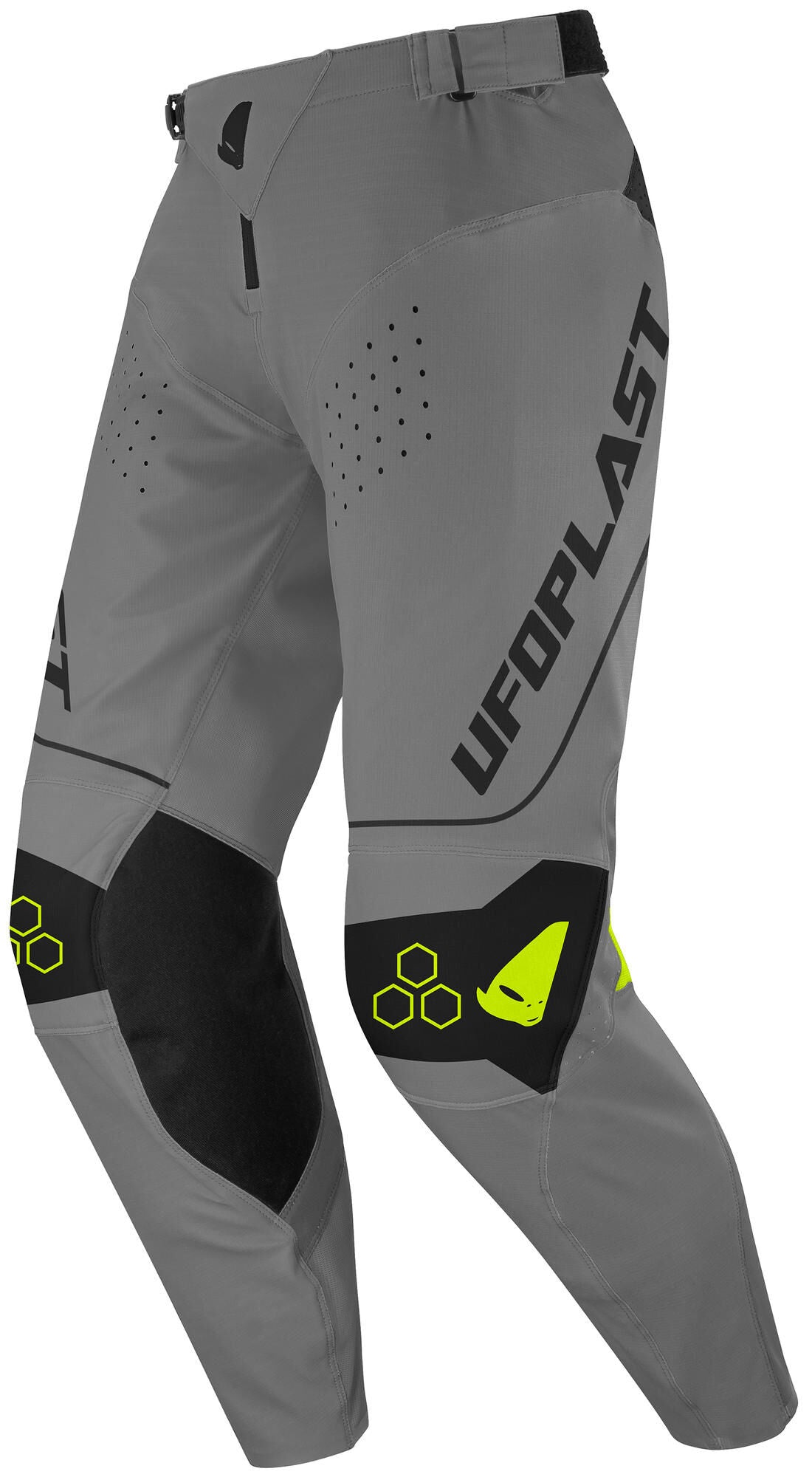 Ufo plast mx ares broek mx trousers ufo ares gray black size 54