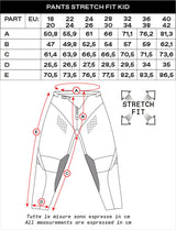 Ufo plast broek ares children's pants ufo ares white black size 152