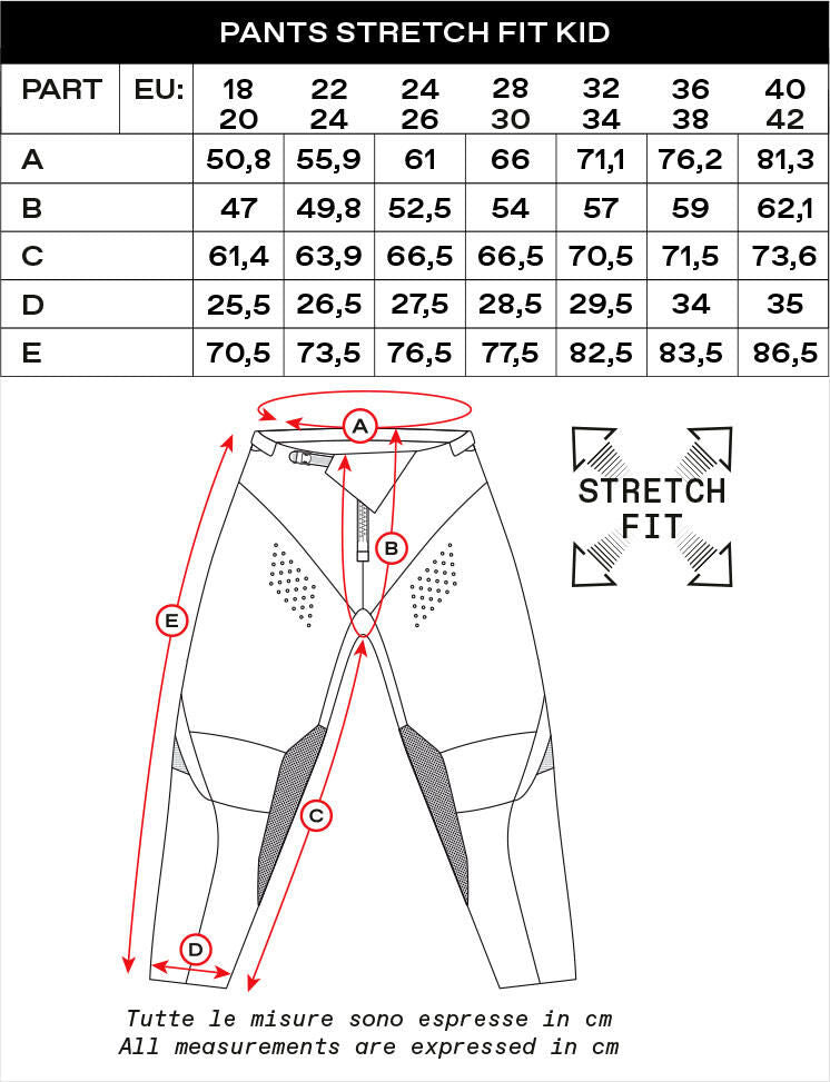 Ufo plast broek "ares children's pants ufo ares gray/red size 146