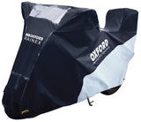 Oxford rainex vouwgarage met topcase verlenging bike covers rainex outdoor f. top cases gr.