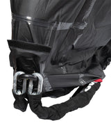 Oxford rainex vouwgarage met topcase verlenging bike covers rainex outdoor f. top cases gr.