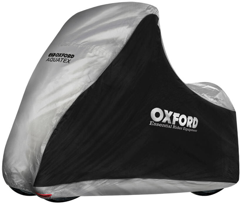 Oxford hoes aquatex bike covers aquate mp3 black silver