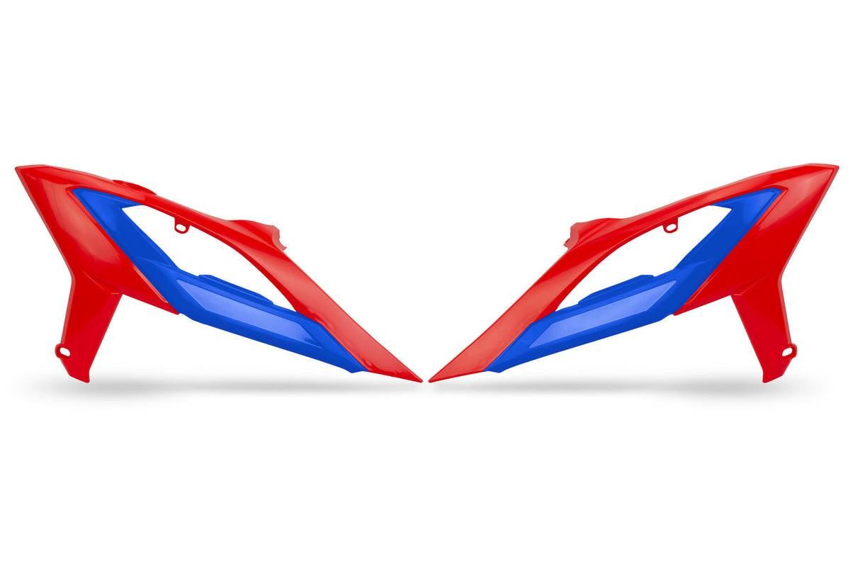 Ufo plast radiateurafdekking radiator covers ufo beta red blue