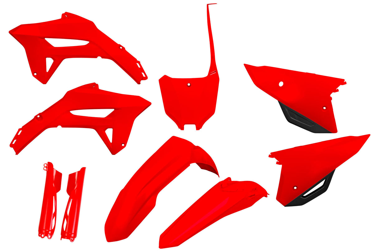 Ufo plast kappenset trim kit ufo honda oem red black