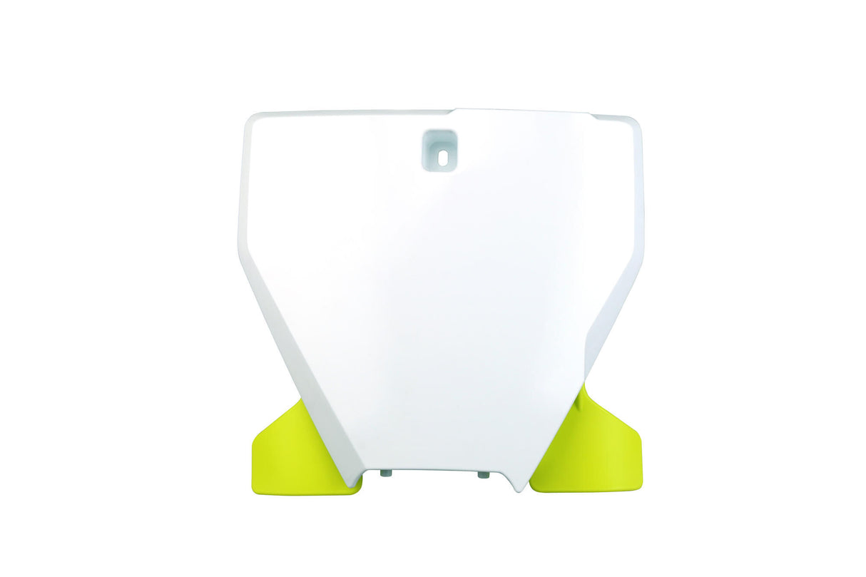Ufo plast startnummerbord start number plate ufo husqvarna white