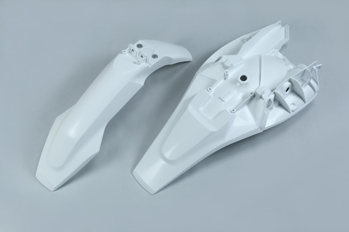 Ufo plast spatbordset mudguard set ufo husqvarna oem white