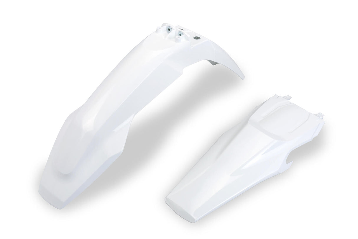Ufo plast spatbordset mudguard set ufo husqvarna oem white