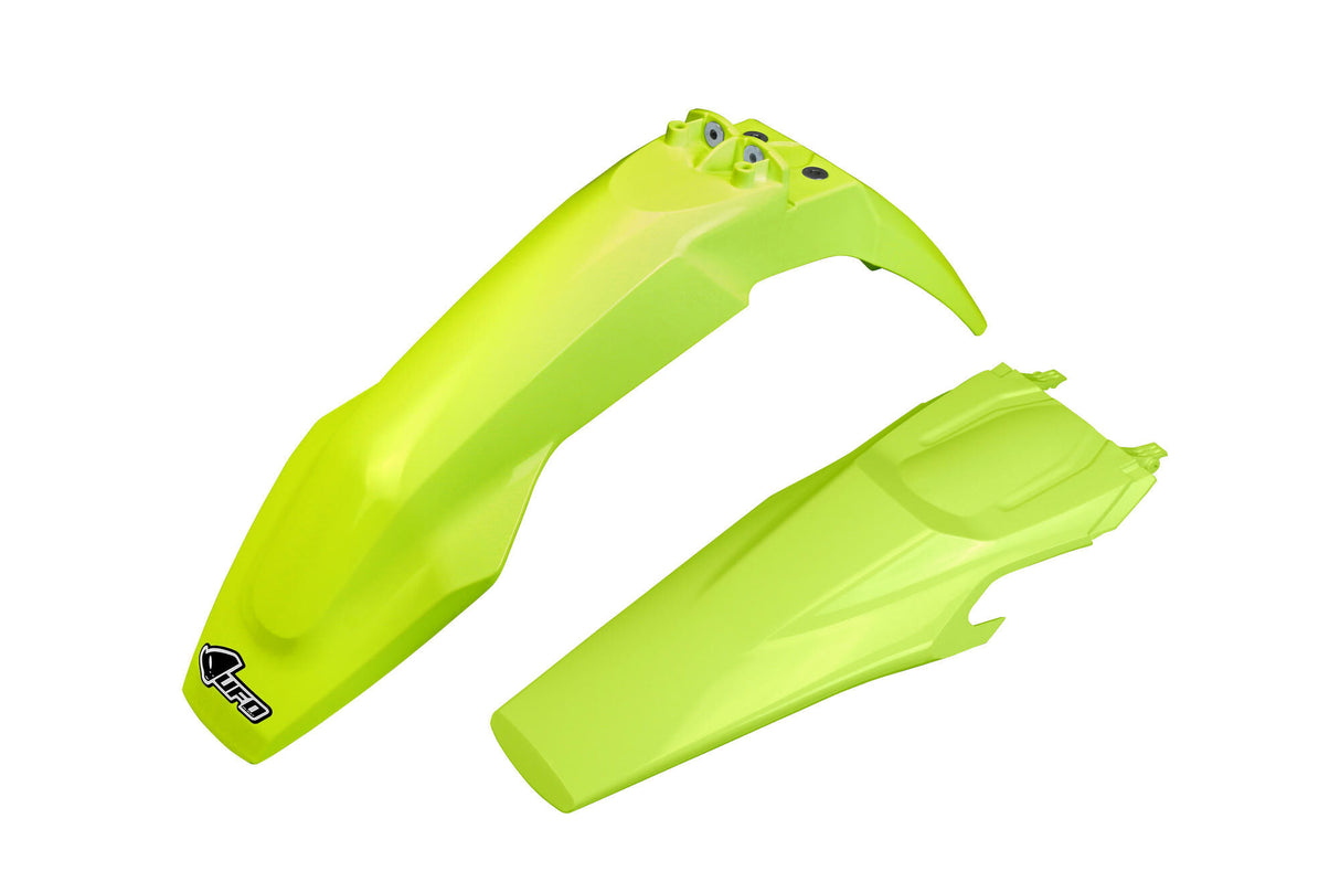 Ufo plast spatbordset mudguard set ufo husqvarna yellow