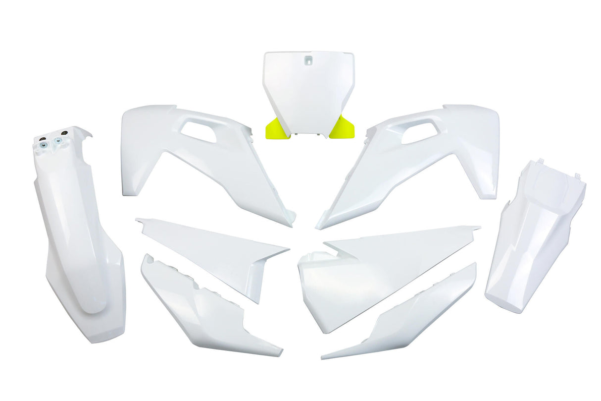 Ufo plast kappenset bekledingsset ufo husqvarna oem wit