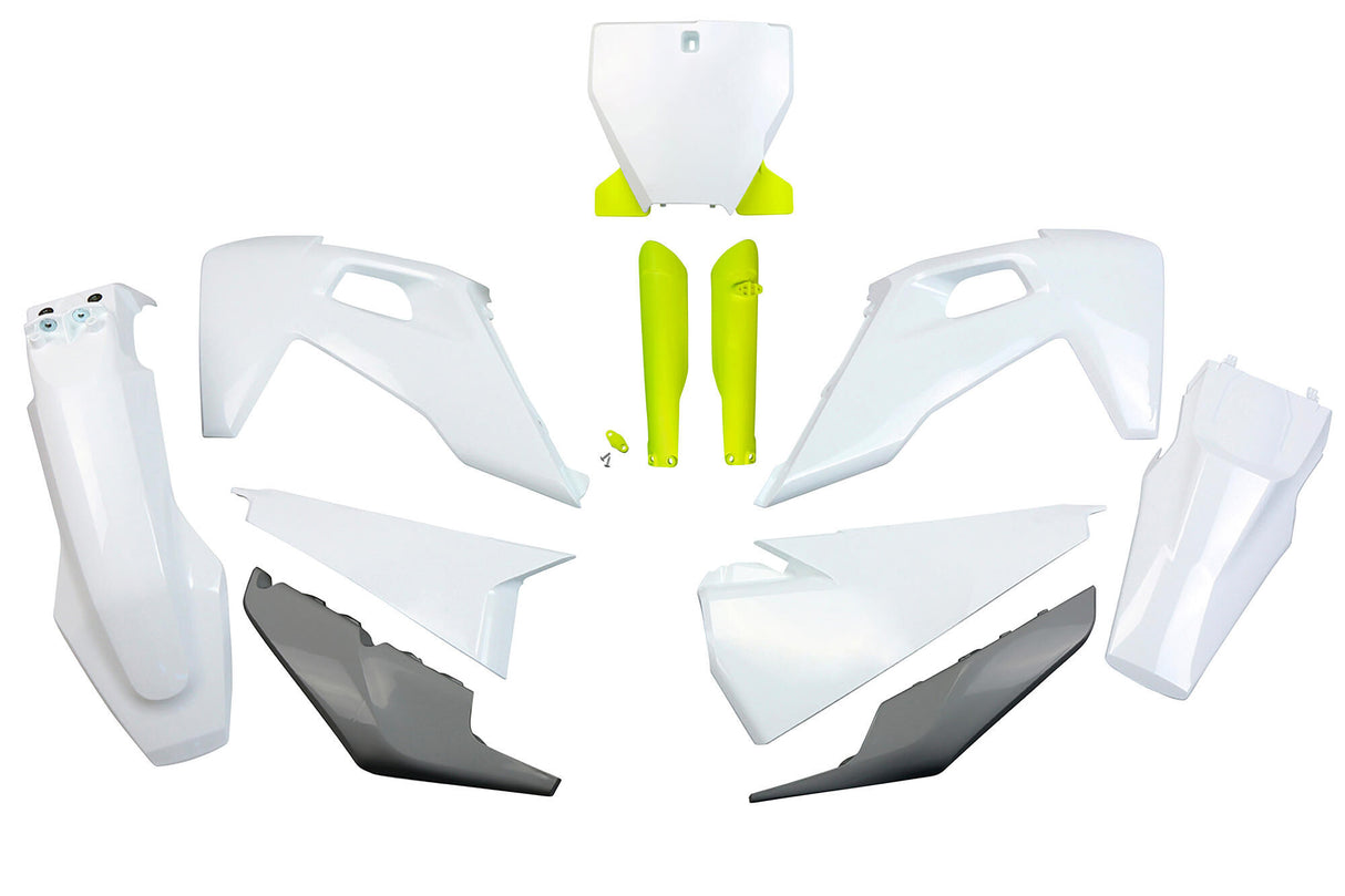 Ufo plast kappenset bekledingsset ufo husqvarna oem wt ye gr