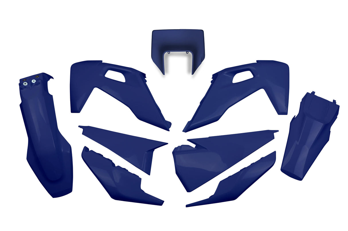 Ufo plast kappenset bekledingsset ufo husqvarna blauw