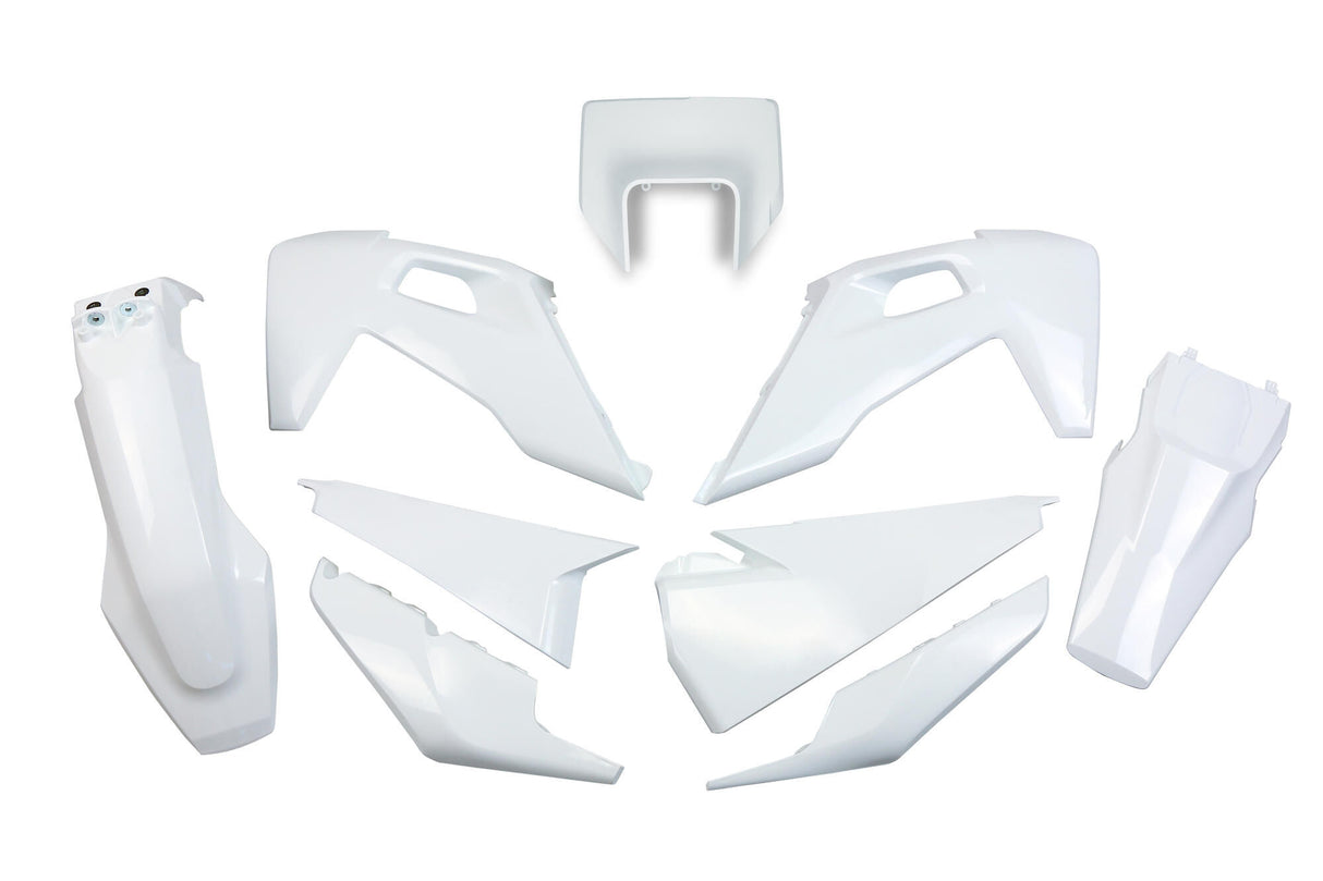 Ufo plast kappenset bekledingsset ufo husqvarna oem wit