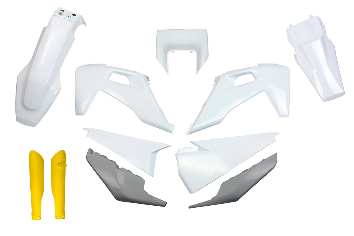 Ufo plast kappenset bekledingsset ufo husqvarna oem wt ye gr