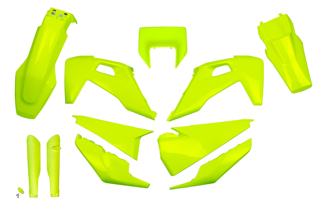 Ufo plast kappenset trim kit ufo husqvarna yellow