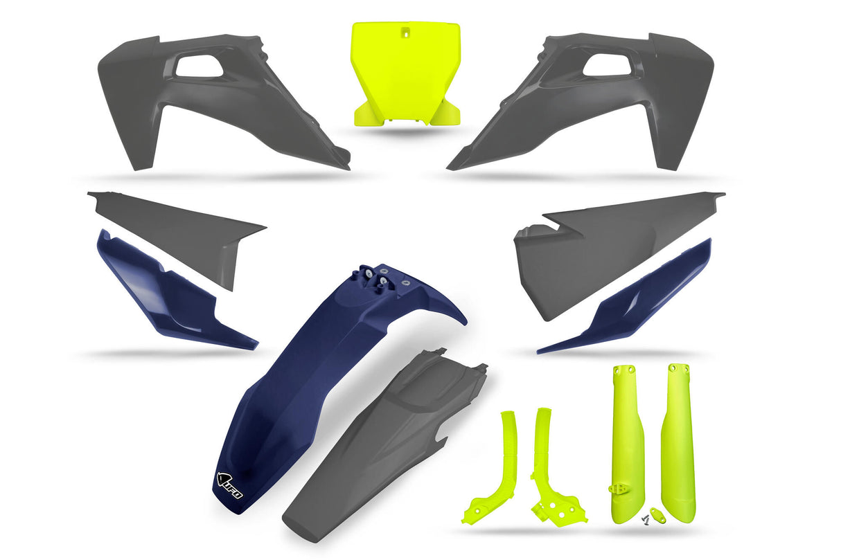 Ufo plast kappenset bekledingsset ufo husqvarna gelimiteerd