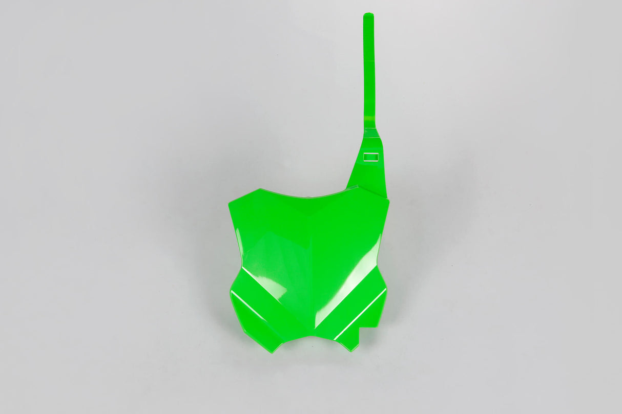 Ufo plast startnummerbord start number plate ufo kawasaki green
