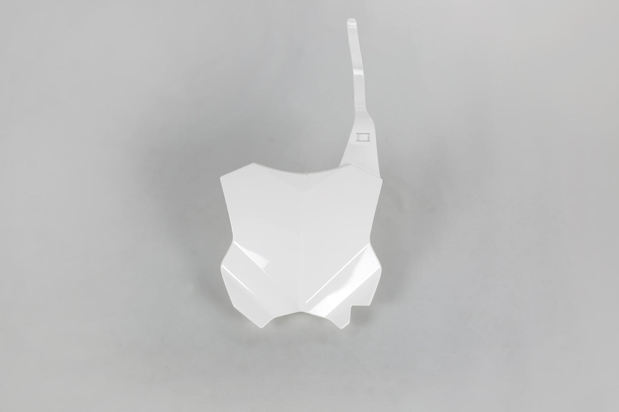 Ufo plast startnummerbord start number plate ufo kawasaki white