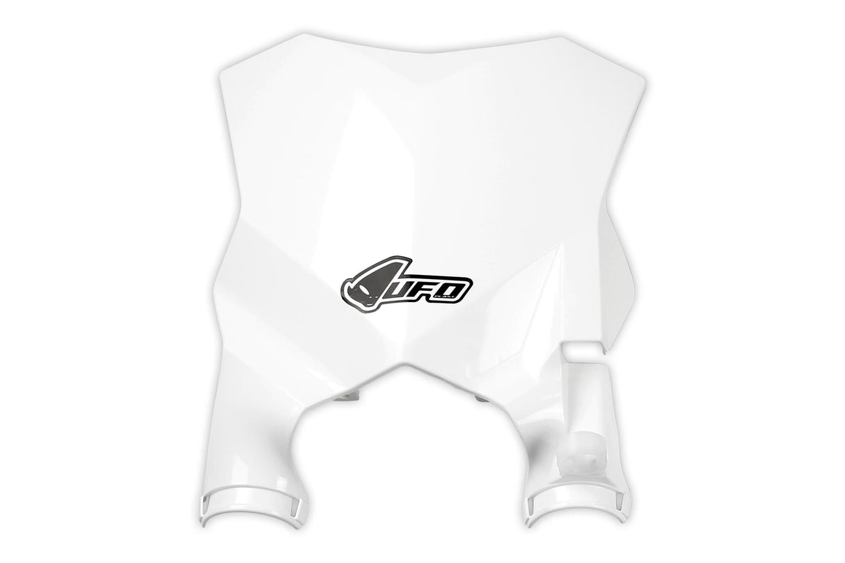 Ufo plast startnummerbord start number plate ufo kawasaki white