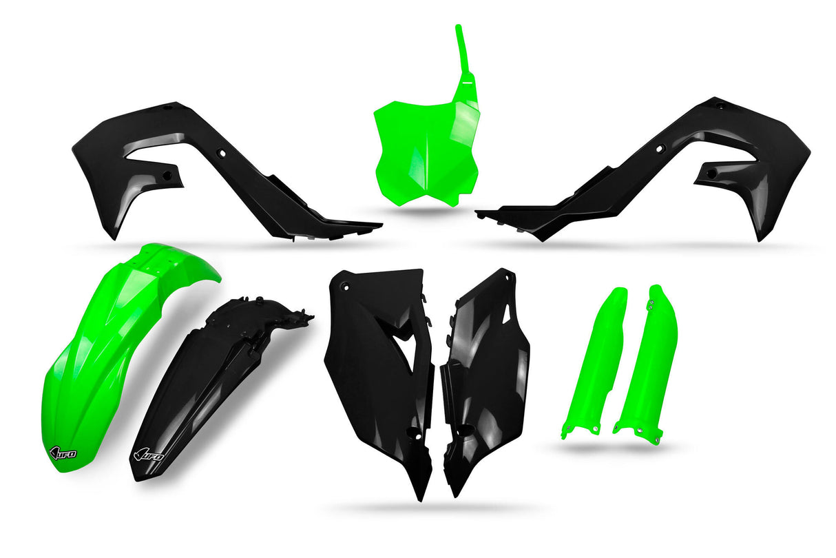 Ufo plast kappenset trim kit ufo kawasaki limited