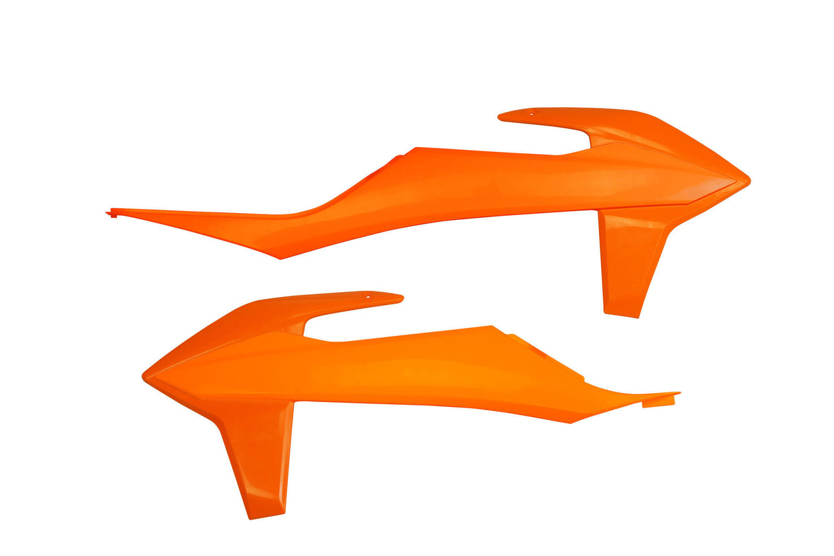 Ufo plast radiateurafdekking radiator covers ufo ktm orange