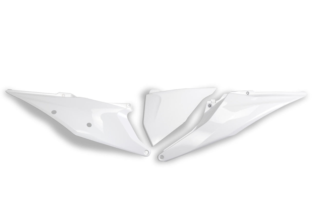 Ufo plast zijkappen side covers ufo ktm white