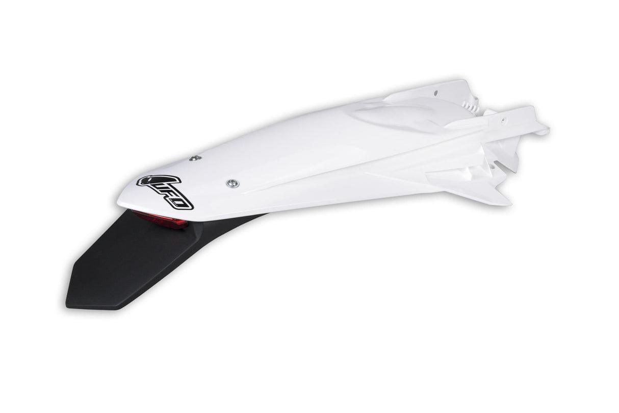 Ufo plast spatbord rear mudguard ufo ktm led white
