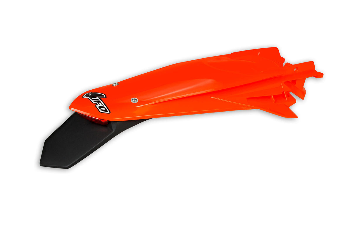 Ufo plast spatbord rear mudguard ufo ktm led orange