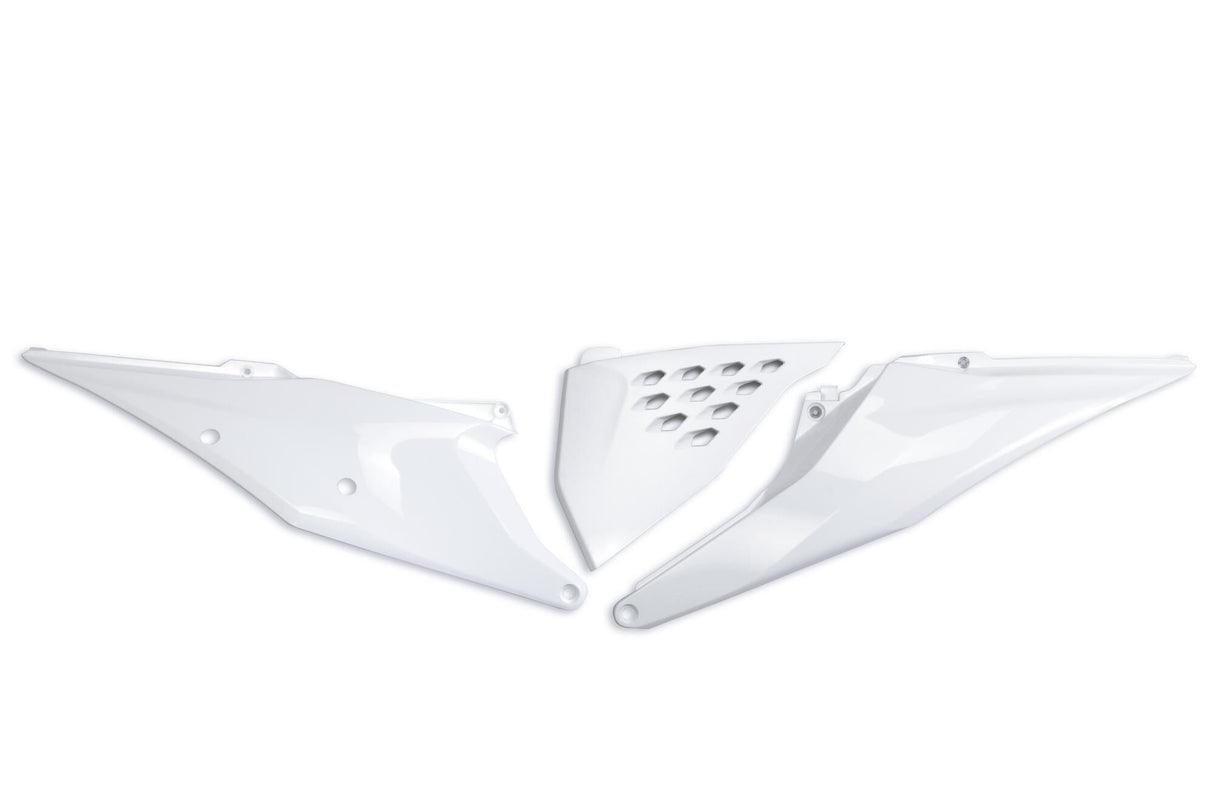 Ufo plast zijkappen side covers ufo ktm white