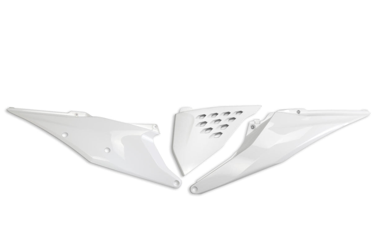 Ufo plast zijkappen side covers ufo ktm white