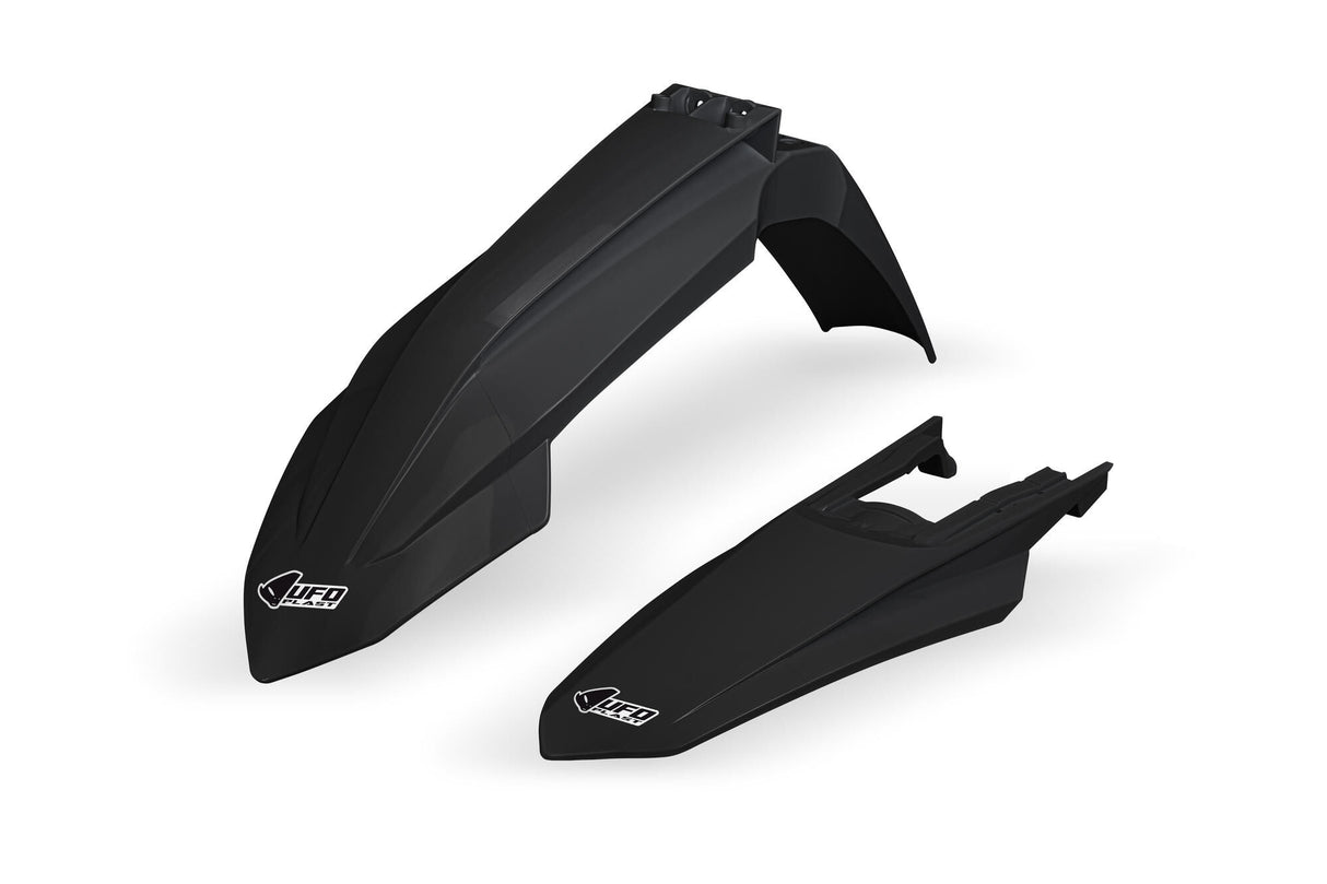 Ufo plast spatbordset mudguard set ufo ktm black