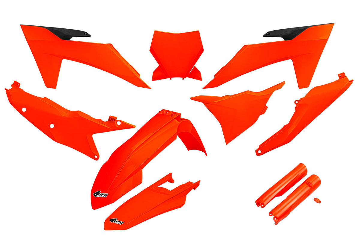 Ufo plast kappenset trim kit ufo ktm orange